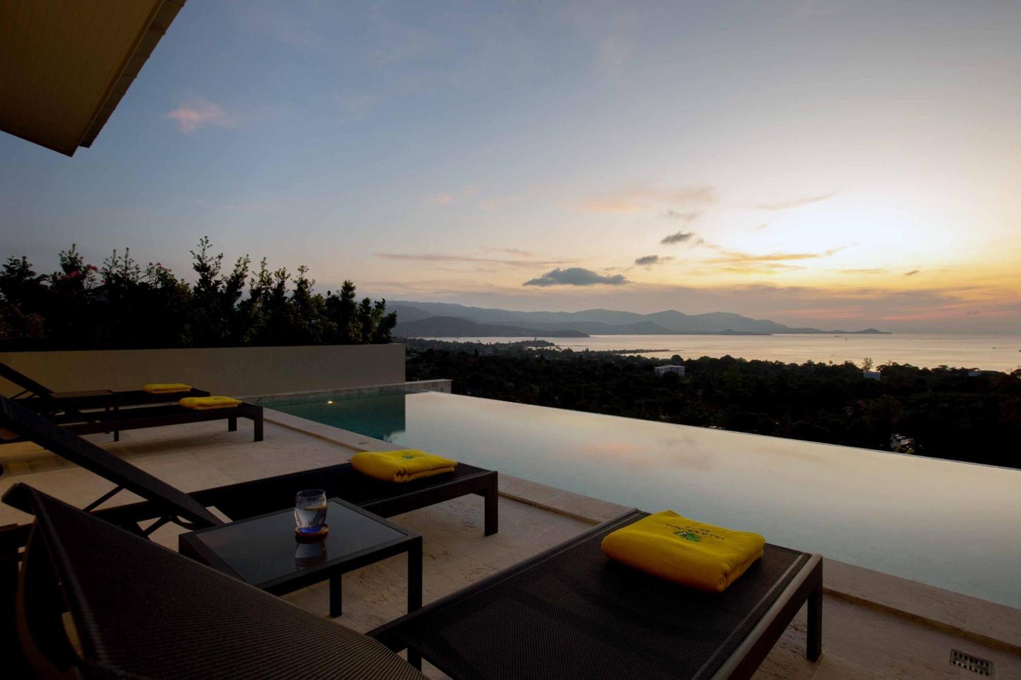Samui Sunsets Luxury Villas Choeng Mon Extérieur photo